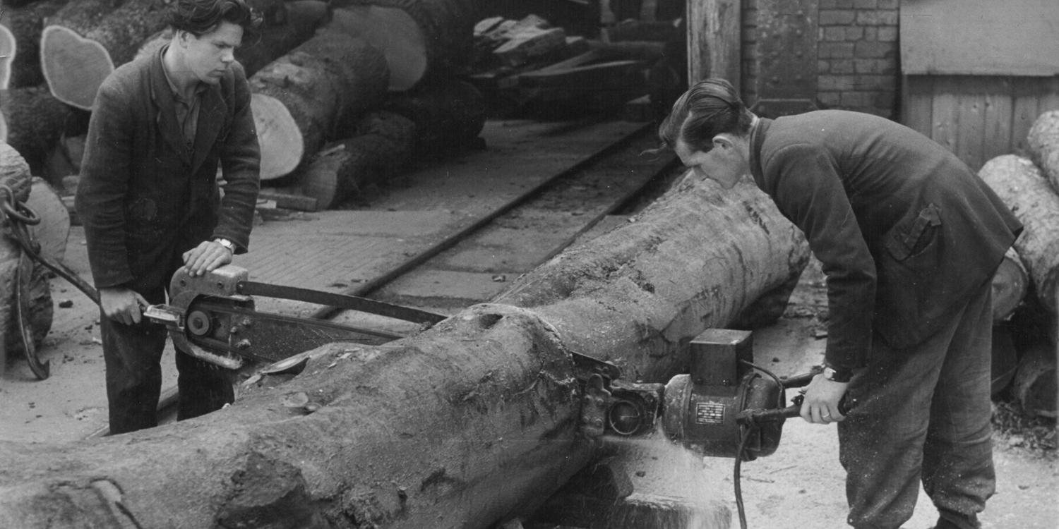 sawmill, two man saw, old saw